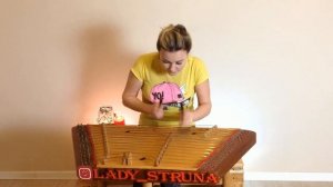 Народная музыка на цимбалах Распрягайте хлопцы коней Самохина Евгения цимбалы