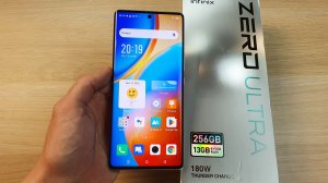 INFINIX ZERO ULTRA - СУПЕРКАМЕРА 200 МП И ЗАРЯДКА 180 ВТ!