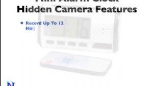 Hidden Camera Mini Digital Alarm Clock DVR Travel Clock HC-DNVSM-DVR