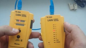 Nikomax NMC-TE300 lan tester Кабельный тестер RJ45/RJ12 со встроенным переговорным устройством