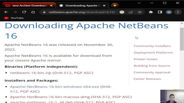 JAVA Tutorial 1 | How to Download Java 19 and Net Beans 16 |