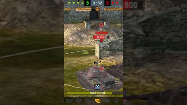 Таранит Ис7 чтобы спасти шотного Пантеру #tanki#tanksblitz#wotblitz#blitz