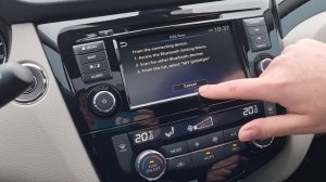 How to connect bluetooth to your new 2023 Nissan QashQai
