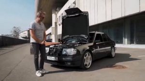Сверхмощный Мерседес 90 х E500 Волчок! Лучший W124 #ДорогоБогато #Монстры90х