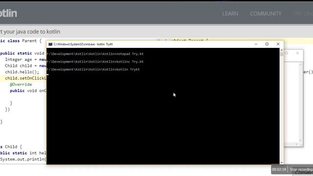 1 Kotlin main Method смотреть онлайн
