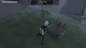 NieR Automata Demake for Amiga 500 or PlayStation 1