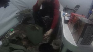 Рыбалка на Увильдах 27 декабря 2022. Рипус и его компания.