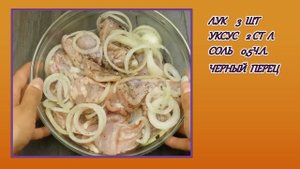 СОЧНЫЙ КУРИНЫЙ ШАШЛЫК С КАРТОФЕЛЕМ В ДУХОВКЕ