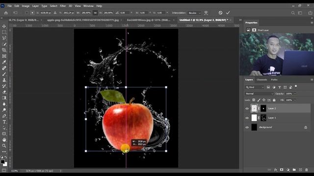 Cara Membuat Air Transparan - Adobe Photoshop Tutorial смотреть онлайн