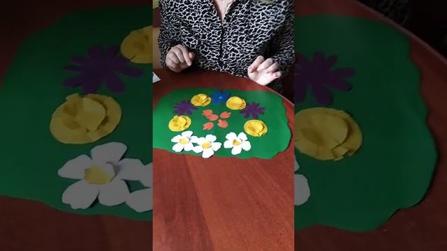 Занятие по ФЭМП для детей средней группы "Весенние цветы" смотреть онлайн