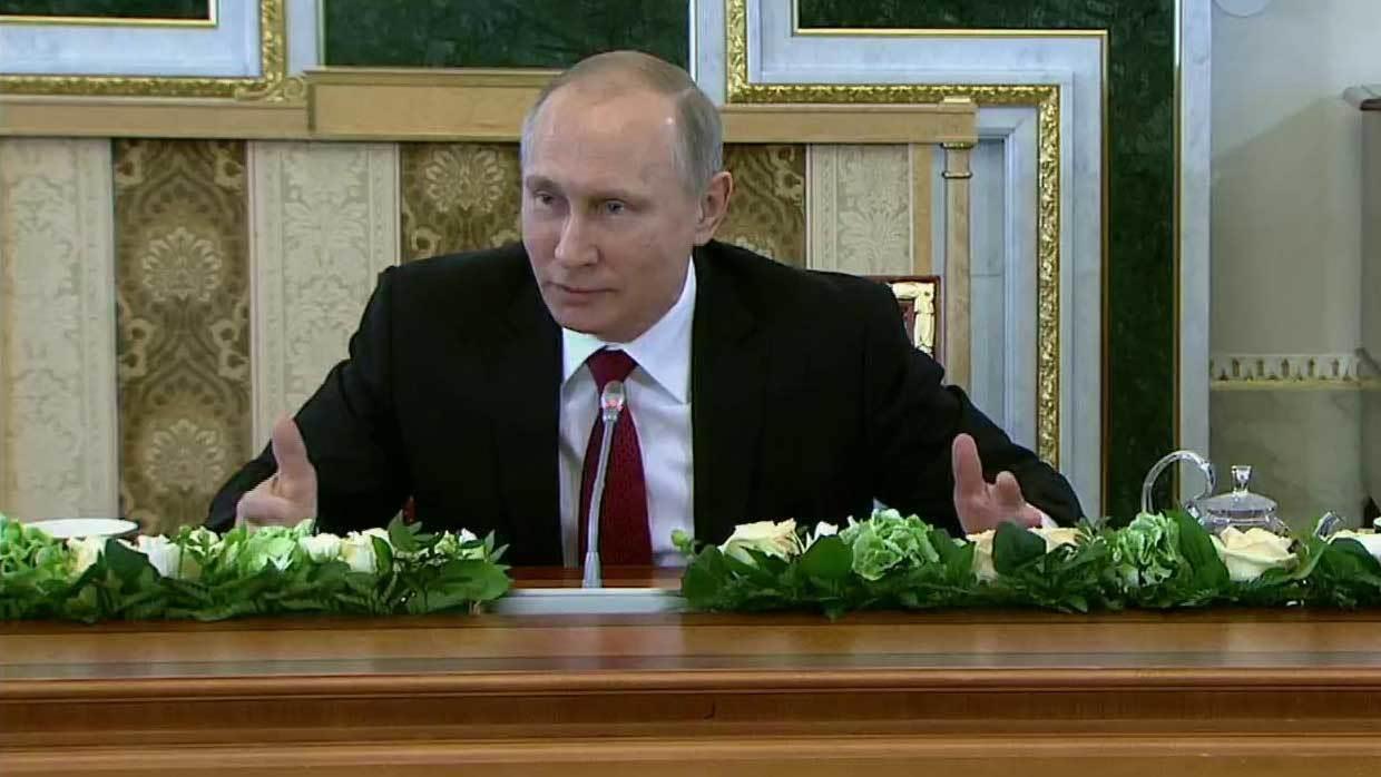 Владимир Путин встретился с руководителями международных информационных агентств