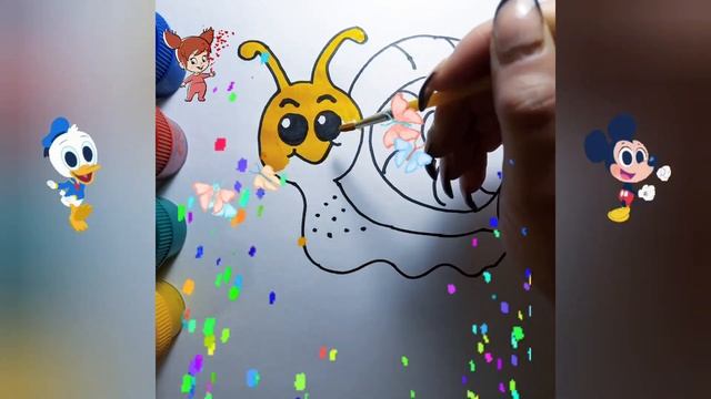 draw a snail ? / how to draw a snail / drawing kids / рисуем улитку / как нарисовать улитку ?