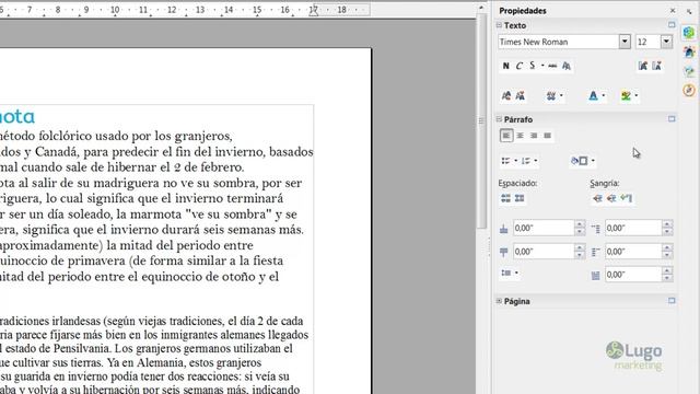 Apache OpenOffice. Curso de Writer. L05: Formato de caracteres (II) смотреть онлайн