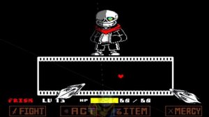 Undertale Neutral Run Tears In The Rain Sans Fight No Hit (CansQuik Take) | Undertale Fangame