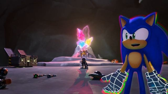 Super Sonic Prime Transformation Saves Shadow  - Sonic Prime Season 2 Clip смотреть онлайн