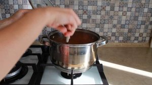 Тыквенная каша на молоке и манке / Каша из тыквы без риса / Пюре из тыквы на завтрак