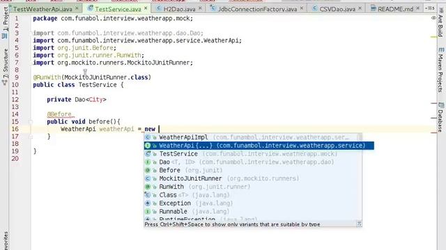 Testing Unit Integrational Hamcrest Mockito