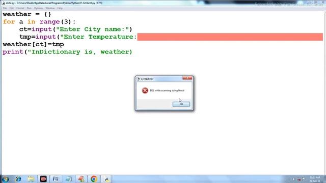 Python Dictionary Full Tutorial | How to create Dictionay  | Dictionay is Mutable or immuable Type