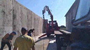 Зернохранилище за неделю!Зернохранилище из плит.Ангар от А до Я. Ангар своими руками.Склад под зерн