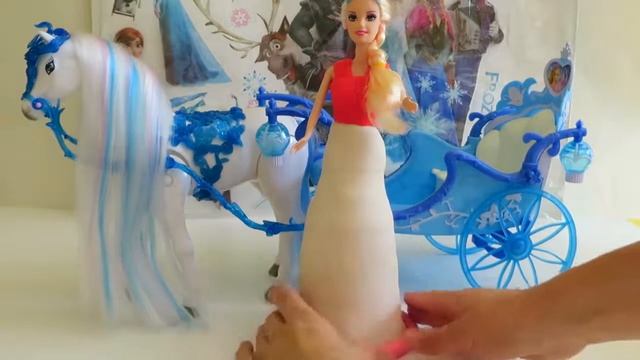 ►[720HD] Princess in A New Colorful Outfit | How To Make A New Play Doh Dress | Learn Colors смотреть онлайн