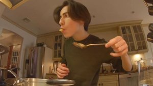 Cooking Penne Marinara with Aidan Gallagher