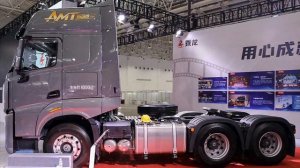 Новые модели китайских грузовиков на выставке CCVS-2023.