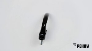 Ручка оконная РЕХАУ FREYA для пластиковых окон, для балконной двери, блокиратор KISI коричневый