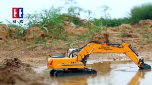 Remote Control Toys Construction Site! RC trucks, excavators, bulldozers, cranes (Double Eagle)