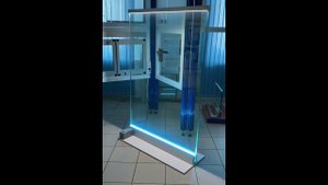 Поручень Glow и профиль Prime. Система освещения при помощи  перильных ограждений