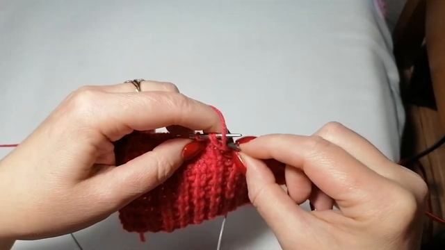 МК Узор Кукурузка, Узелки, Ёжики на спицах. Объемный узор на спицах. Простой объёмный узор на спица