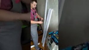Сборка алюминиевой конструкции Provedal