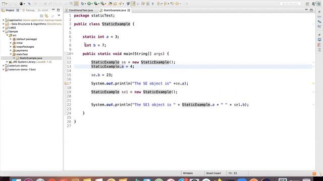 Java Tutorial Series | All about Static | Static Variables | Static methods