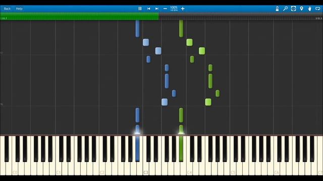 Synthesia: Chopin - Mazurka No. 17 Op. 24 No. 4 in B flat Minor смотреть онлайн