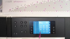 Pfaff Quilt Expression 720 10 Stitch Width & Stitch Length Settings