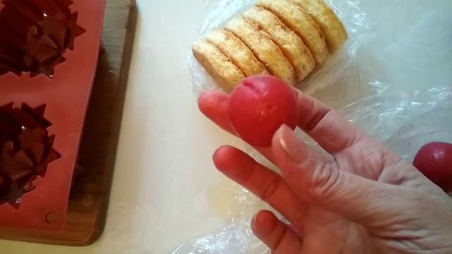 Снежинки. Муссовые пирожные