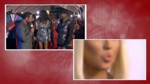 Bleona Qereti Red Carpet Interview - Coca Cola Red Carpet LIVE!@ the 2012 AMAs