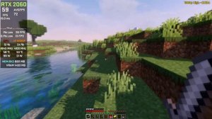 Minecraft | RTX 2060 + i3 10100F ( 1080p 10 Shaders )