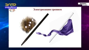 8-класс | Физика | Электризация тел. Электрические заряды