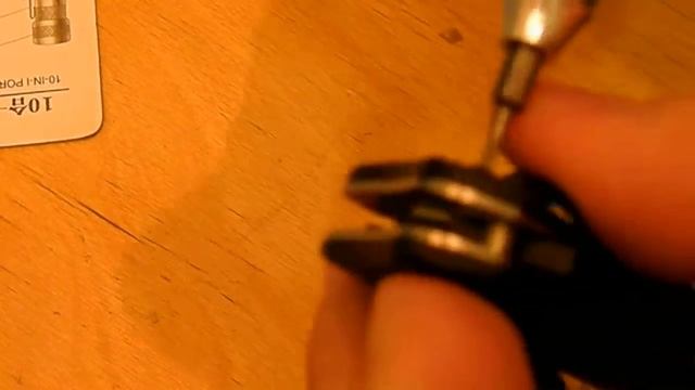 Посылка из Китая: Набор отвертка Torx 9 In 1 Screwdriver Bit Set смотреть онлайн