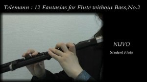 [NUVO Plastic flute ①] プラスチックフルートの実力
