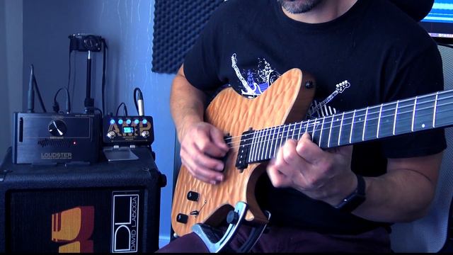 Jam with HOTONE LOUDSTER, BINARY AMP and DL LABOGA Cab смотреть онлайн