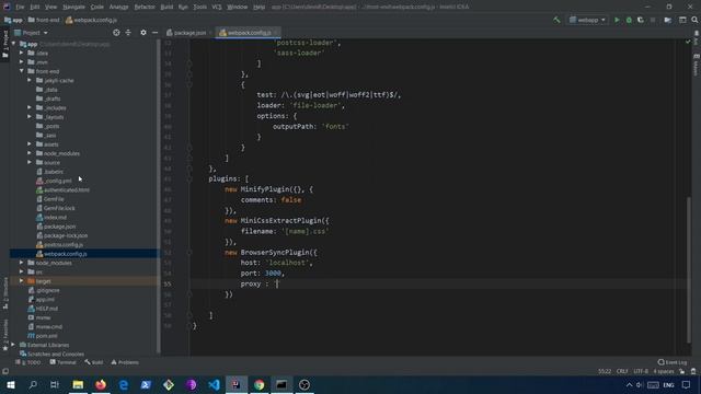 Spring Boot : Webpack and Browser-sync смотреть онлайн