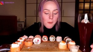 MUKBANG | Суши и роллы | Sushi and rolls | не ASMR