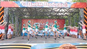 Выступление. Номер "Семья". Хореографическая школа "Волжаночка" г.Волгоград