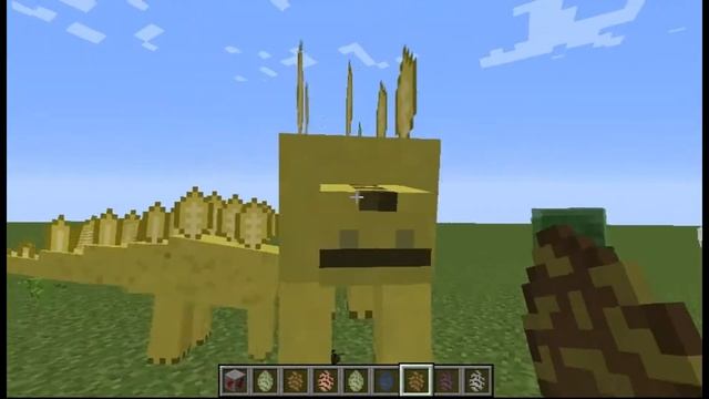 САМЫЙ БОЛЬШОЙ ДИНОЗАВР В МАЙНКРАФТЕ ! ОБЗОР МОДОВ МАЙНКРАФТ !! смотреть онлайн