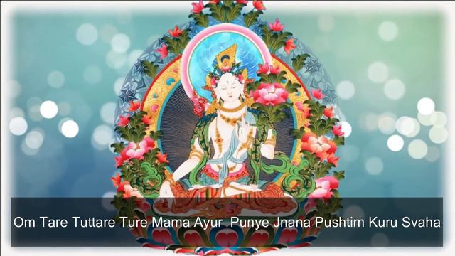 [1 Hour]🤍 Chanting White Tara Mantra For Longevity | Cintachakra Mantra🤍 смотреть онлайн