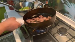 Жаренный Лагман (Цомян Лагман)