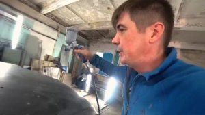 Toyota Harrier - Загрунтовал всю Машину не трите грунт ЛИПКОЙ САЛФЕТКОЙ!!!