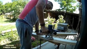 Секрет самой удобной садовой лавочки - своими руками!(все размеры есть в видео)