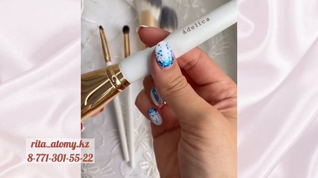 ОБЗОР - КОРЕЙСКИЕ КИСТИ ДЛЯ МАКИЯЖА Adelica #макияж #мейкап #кистидлямакияжа #makeup #makeupbrushes